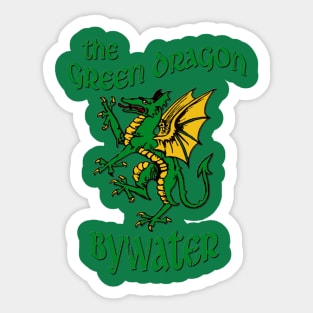 The Green Dragon - Bywater Sticker